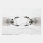 スヌーティパーソナライズされたスヌービーラマ キッチンタオル (横)