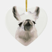 スヌーティパーソナライズされたスヌービーラマ セラミックオーナメント (正面)