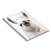 スヌーティパーソナライズされたスヌービーラマ ノートブック (右側)