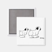 スヌーティプグ マグネット (正面/裏面)