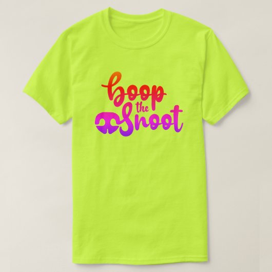 スヌートをブープ Tシャツ (デザイン正面)
