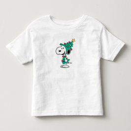 スヌーピー クリスマスツリー トドラーTシャツ