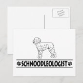 スヌーユーモアのあるル ポストカード (正面/裏面)