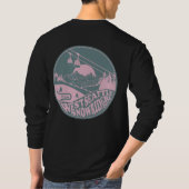 スヌーライダーズグリーン Tシャツ (裏面)