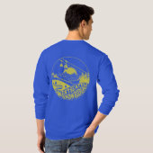スヌーライダーズブルー Tシャツ (裏面フル)