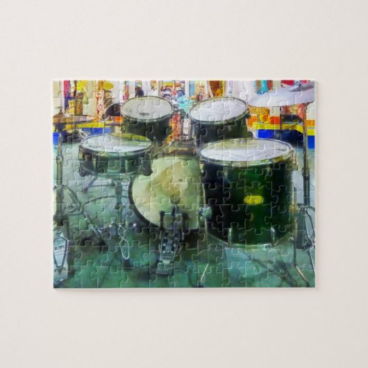 スネアドラムセット ジグソーパズル (横)