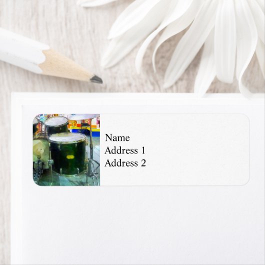 スネアドラムセット ラベル (インサイチュ)