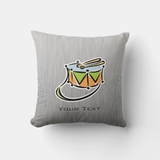 スネアドラム; ブラシをかけられた金属一見 クッション (正面)