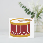 スネアドラム ポストカード (スタンド正面)