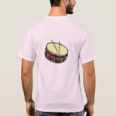 スネアドラム Tシャツ (裏面)