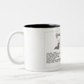 スネイルかケールか ツートーンマグカップ (左)