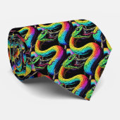 スネカラフルークイラストレーション ネクタイ (ロール)