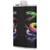 スネカラフルークイラストレーション フラスク (左)