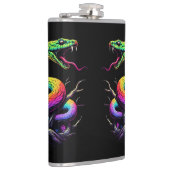 スネカラフルークイラストレーション フラスク (右)