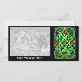 スネカラフルークケルト結び目模様 (正面)