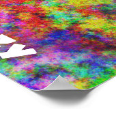 スネジーサイケデリック日 ポスター (角)