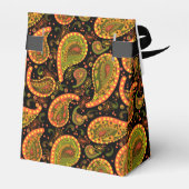 スネジー金ゴールドとブラックペイズリー フェイバーボックス (裏面サイド)