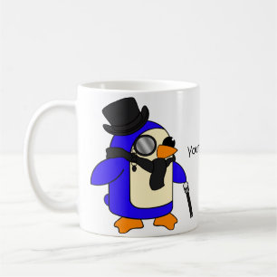 スネジー黒ペンギン コーヒーマグカップ