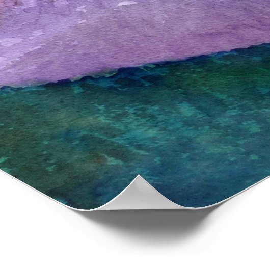 スネフェルス山 – 夏 ポスター (角)