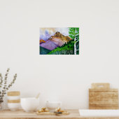 スネフェルス山 – 夏 ポスター (キッチン)