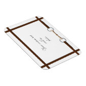 スネフビット&レースの手綱カスタムの馬写真 マグネット (右側)