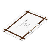 スネフビット&レースの手綱カスタムの馬写真 マグネット (左側)