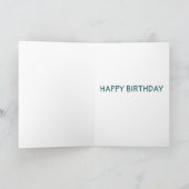 スネリお洒落オンマジカルマッシュルームカスタムブデイ カード (内部)