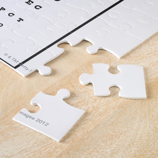 スネレン図 ジグソーパズル (側面)