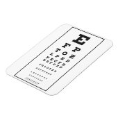 スネレン図 マグネット (左側)