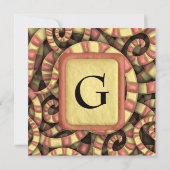 スネーキースパイラル 招待状 (裏面)