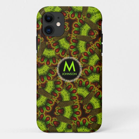 スネーキー抽象モノグラムiPhone 5 Case-Mate iPhoneケース (裏面)