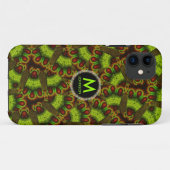 スネーキー抽象モノグラムiPhone 5 Case-Mate iPhoneケース (裏面(横))