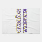 スネークおもしろい恋人のためのマンバ分隊の服 キッチンタオル (横)