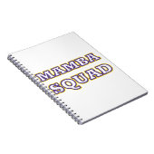 スネークおもしろい恋人のためのマンバ分隊の服 ノートブック (右側)