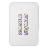 スネークおもしろい恋人のためのマンバ分隊の服 バスマット (正面縦)