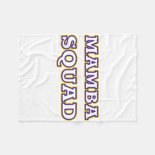 スネークおもしろい恋人のためのマンバ分隊の服 フリースブランケット (正面(横))