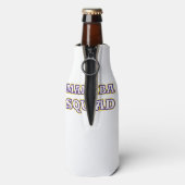 スネークおもしろい恋人のためのマンバ分隊の服 ボトルクーラー (ボトル裏面)