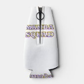 スネークおもしろい恋人のためのマンバ分隊の服 ボトルクーラー (裏面)