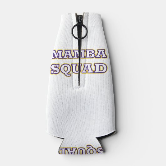 スネークおもしろい恋人のためのマンバ分隊の服 ボトルクーラー (裏面)