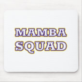 スネークおもしろい恋人のためのマンバ分隊の服 マウスパッド (正面)