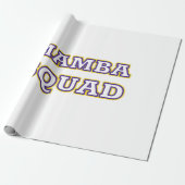 スネークおもしろい恋人のためのマンバ分隊の服 ラッピングペーパー (アンロールド)