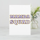 スネークおもしろい恋人のためのマンバ分隊の服 招待状 (スタンド正面)