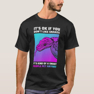スネークおもしろい恋人Python Boa Cornsnake Tシャツ
