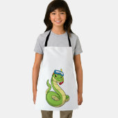 スネークとしてダイバーワーストシュノーケル エプロン (インサイチュ)