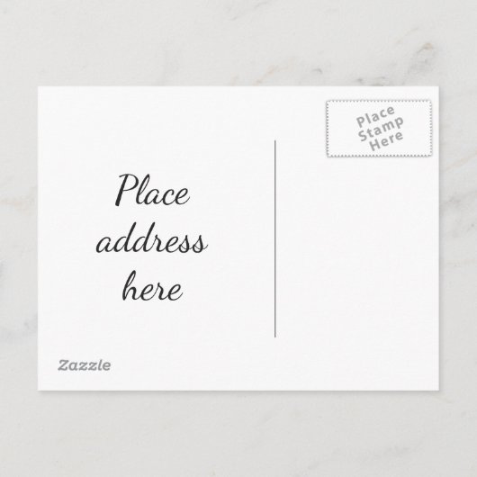 スネークとカエルの新しおもしろいい住所はがき 案内ポストカード (裏面)