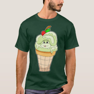 スネークアイスクリームコーンさくらんぼ Tシャツ