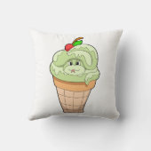 スネークアイスクリームコーン&さくらんぼ クッション (裏面)