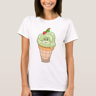 スネークアイスクリームコーン&さくらんぼ Tシャツ