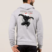 スネークアイズ忍者 | メンズフルジップ パーカ (裏面)