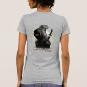 スネークアイズ忍者 | レディース Tシャツ (裏面)